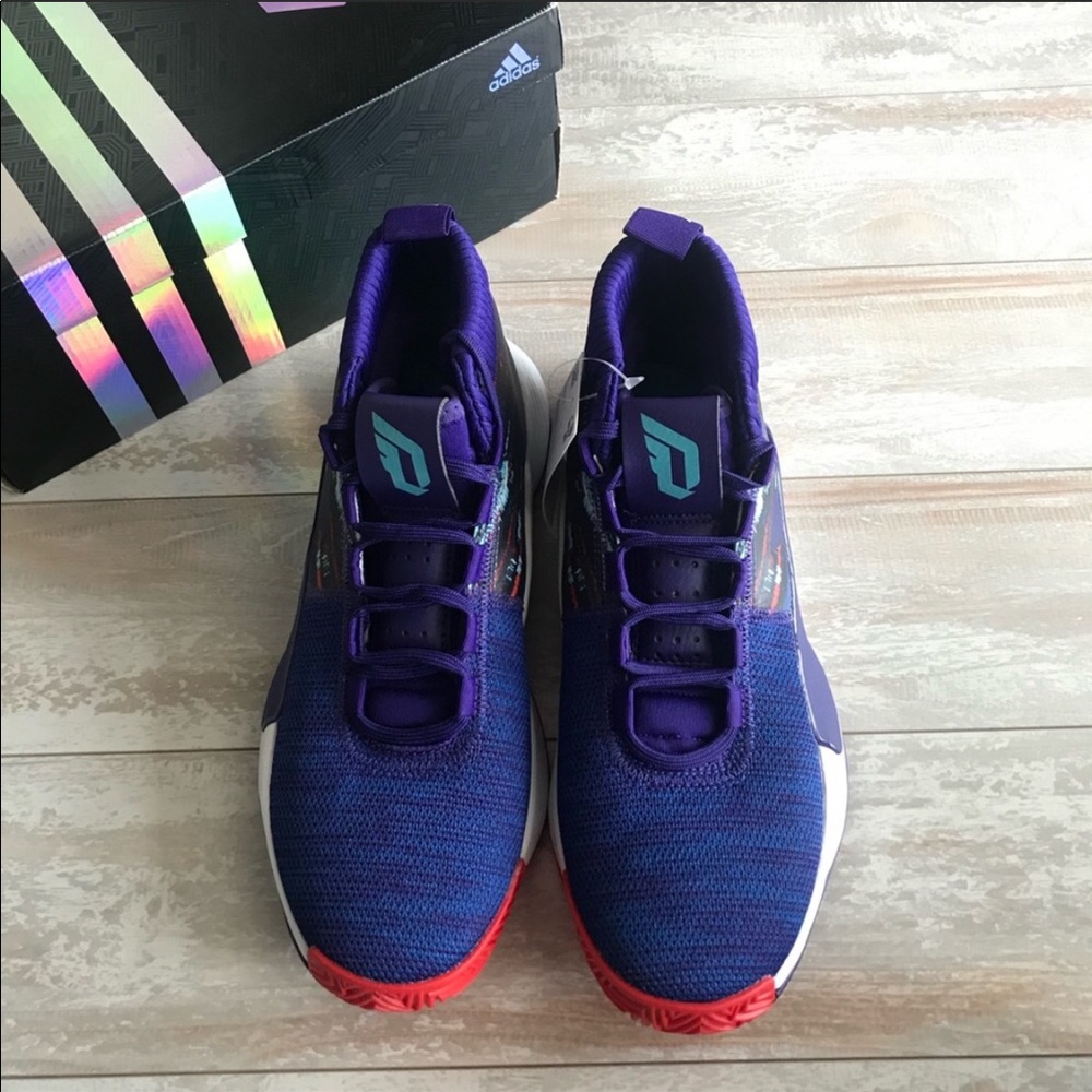 NWT Adidas Dame 5 Mens Shoes - Picture 3 of 8